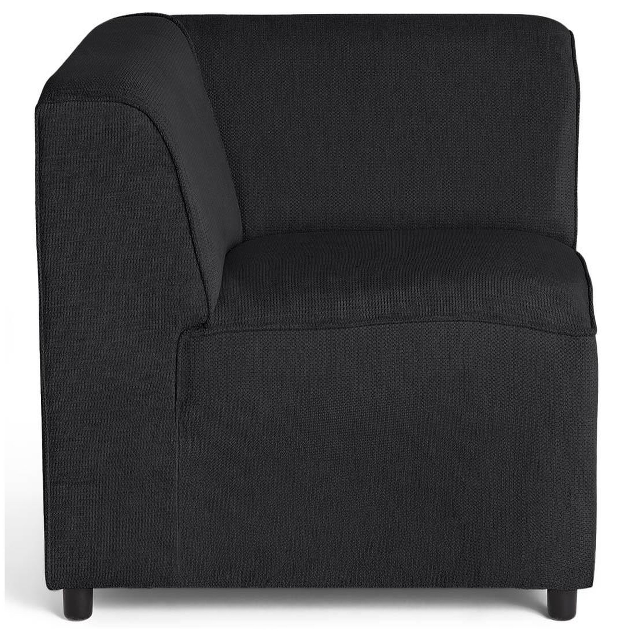 Voir la diapositive 5 : LISA DESIGN Suaro - module d'angle réversible en tissu texturé
