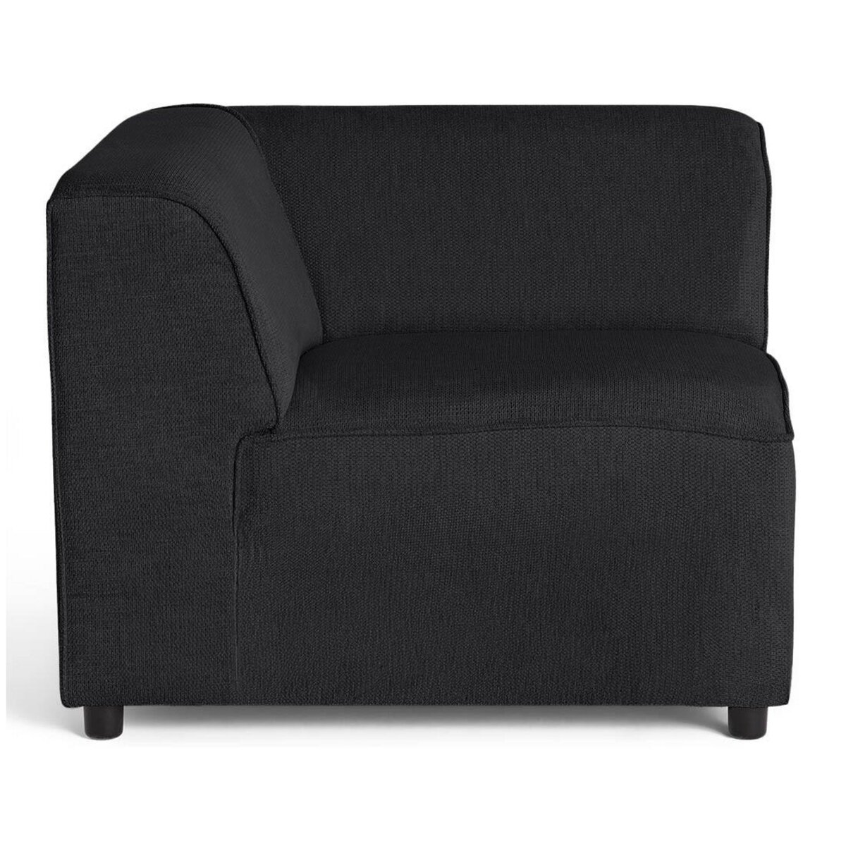 LISA DESIGN Suaro - module d'angle réversible en tissu texturé