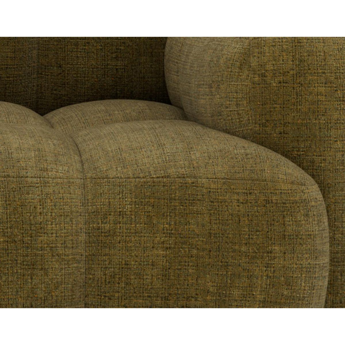 LISA DESIGN Grace - canapé modulable 3 places en velours texturé