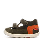 Kickers Sandales Kaki Garçon Kickers Salome. Coloris disponibles : Vert