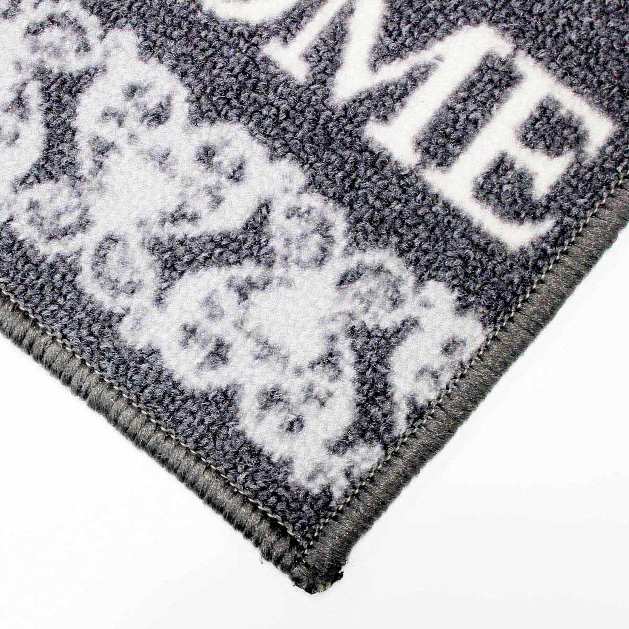 Voir la diapositive 2 : Douceur d'Intérieur Tapis Déco Multi-Usage  Mathilda  40x60cm Gris