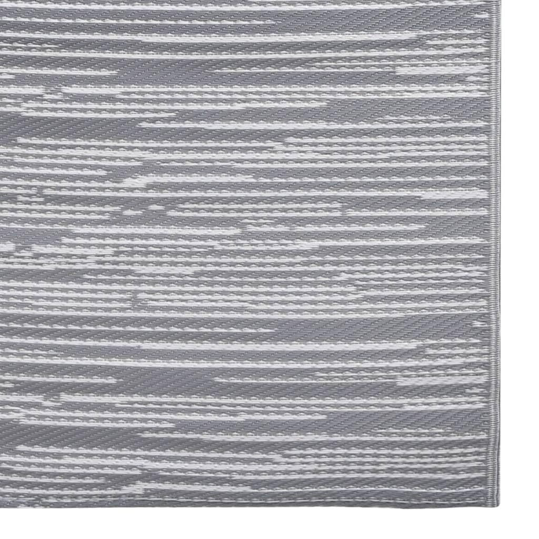Voir la diapositive 5 : VIDAXL Tapis d'exterieur ARAKIL Gris 120x180 cm PP