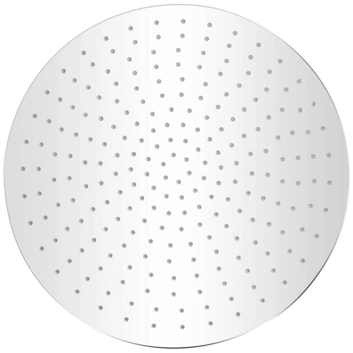 VIDAXL Pomme de douche plongeante 2 pcs Acier inoxydable Ø 40 cm