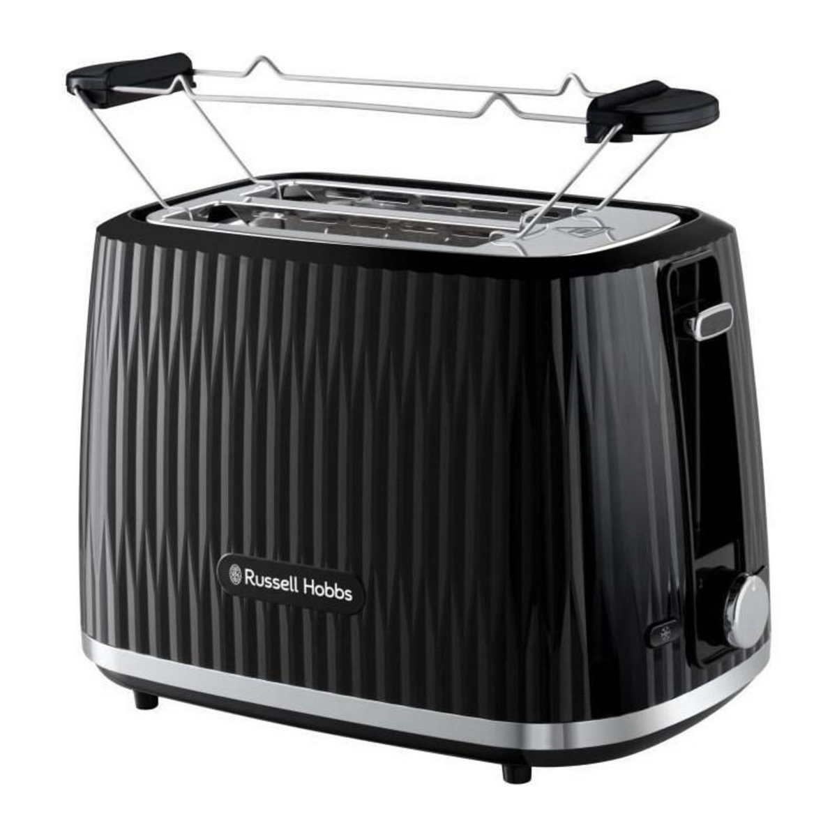 Russell Hobbs Grille-pain - RUSSELL HOBBS - EDEN - 800 W - 2 fentes - Noir