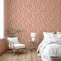 Voir la diapositive 3 : DUTCH WALLCOVERINGS DUTCH WALLCOVERINGS Papier peint Mae Orange et beige