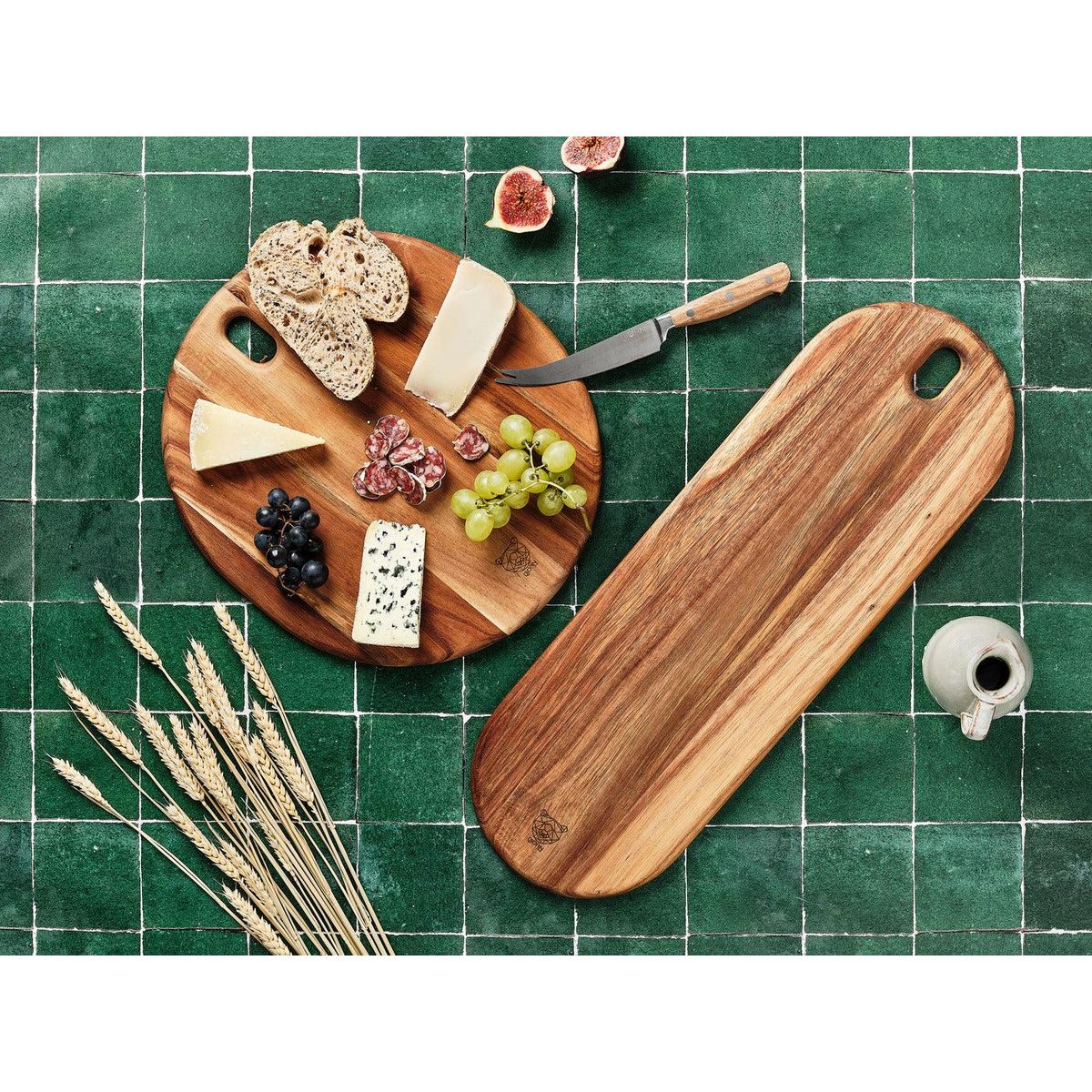 BJORN Planche à découper en bois d'acacia ELIN - Ø31cm