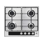 CONTINENTAL EDISON Table 4 foyers CONTINENTAL EDISON - gaz dont 1 triple couronne inox