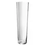Paris Prix Vase Design en Verre  Extra  60cm Transparent