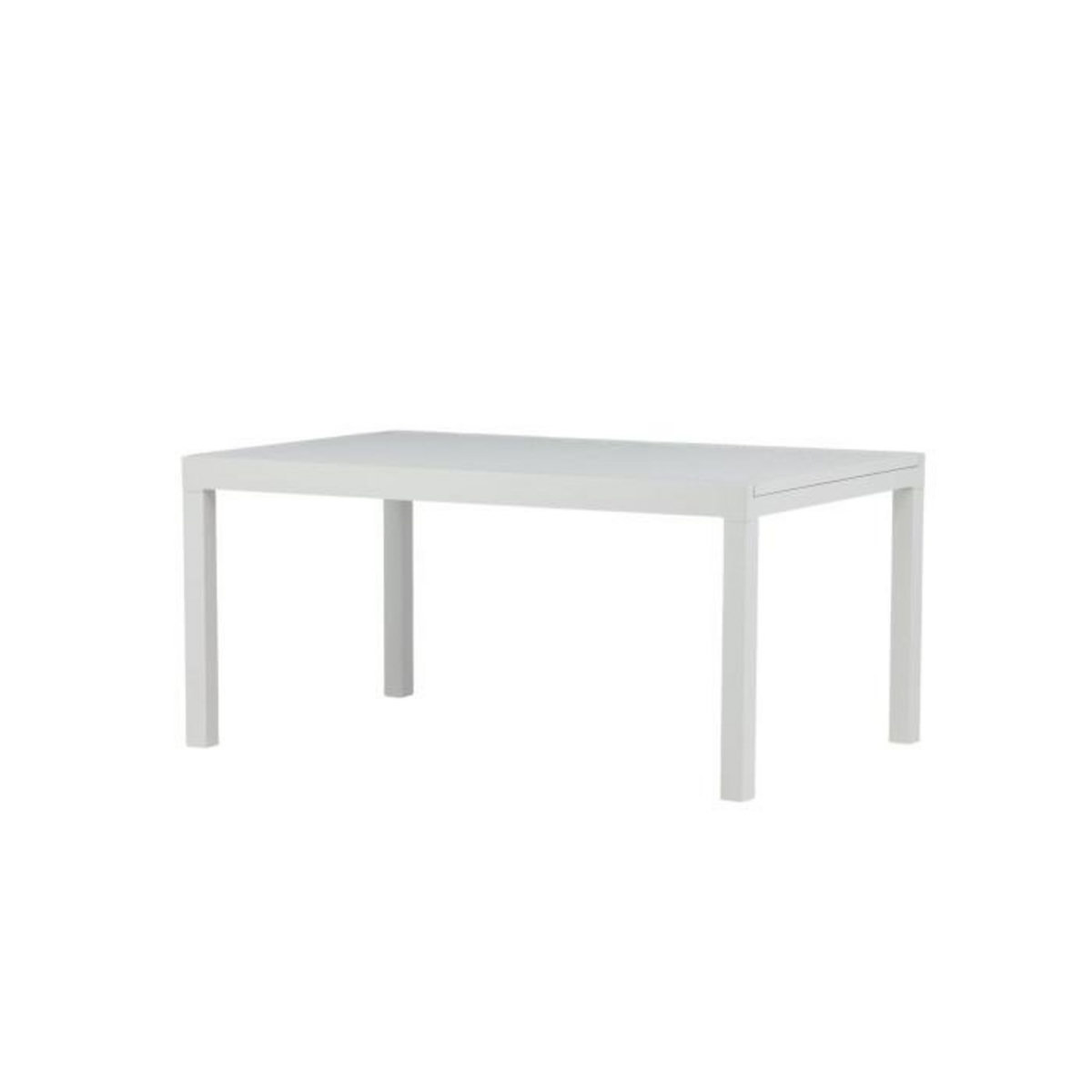 Paris Prix Table de Jardin Extensible  Marbella  160-240cm Blanc