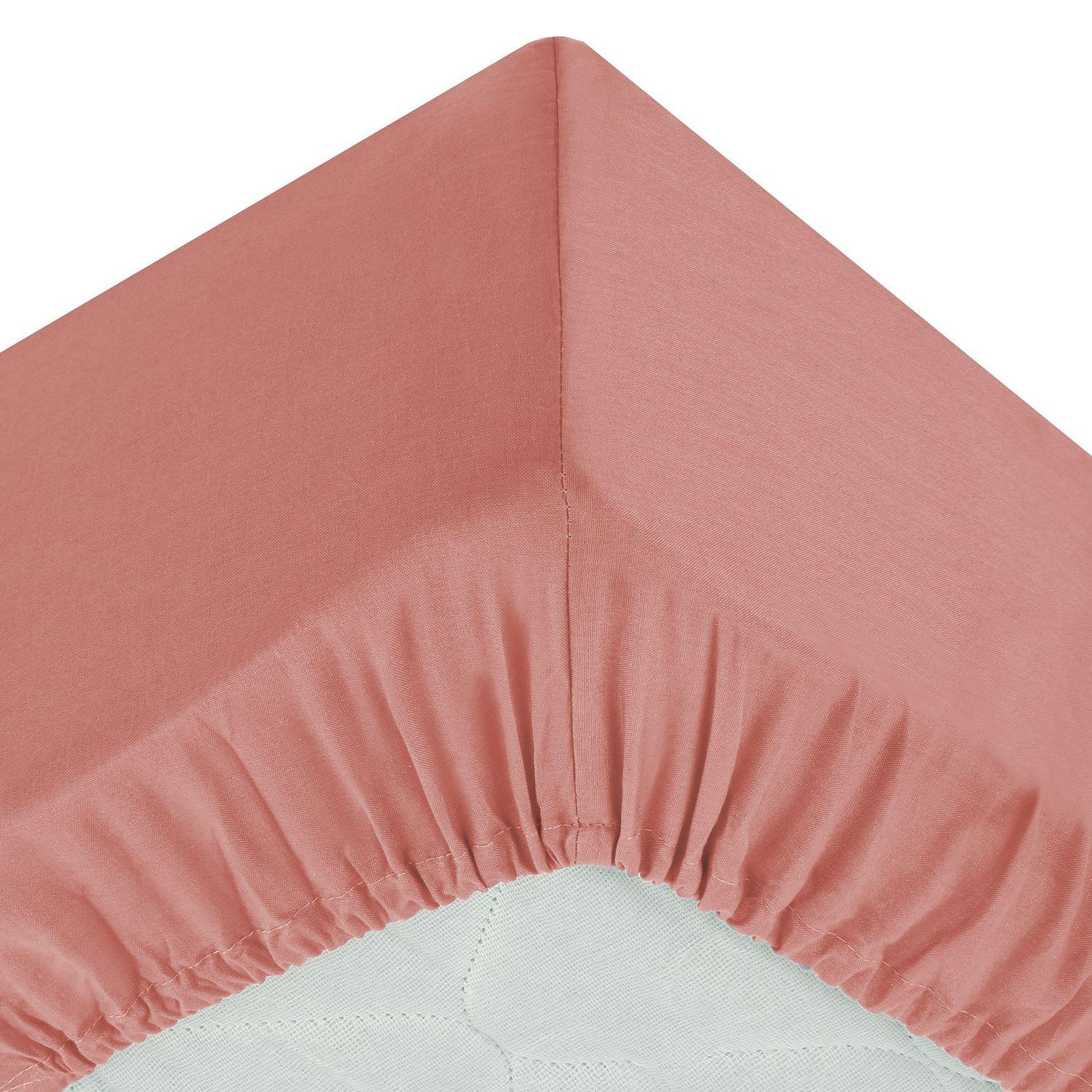 Voir la diapositive 3 : ATMOSPHERA Drap Housse bonnet 30 cm 100% Coton Esther