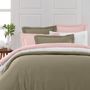 Voir la diapositive 3 : Sensei Maison Drap housse bonnet 40 cm en percale coton SOFT PERCALE PLUS