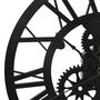 Voir la diapositive 4 : VIDAXL Horloge murale Noir 30 cm Acrylique