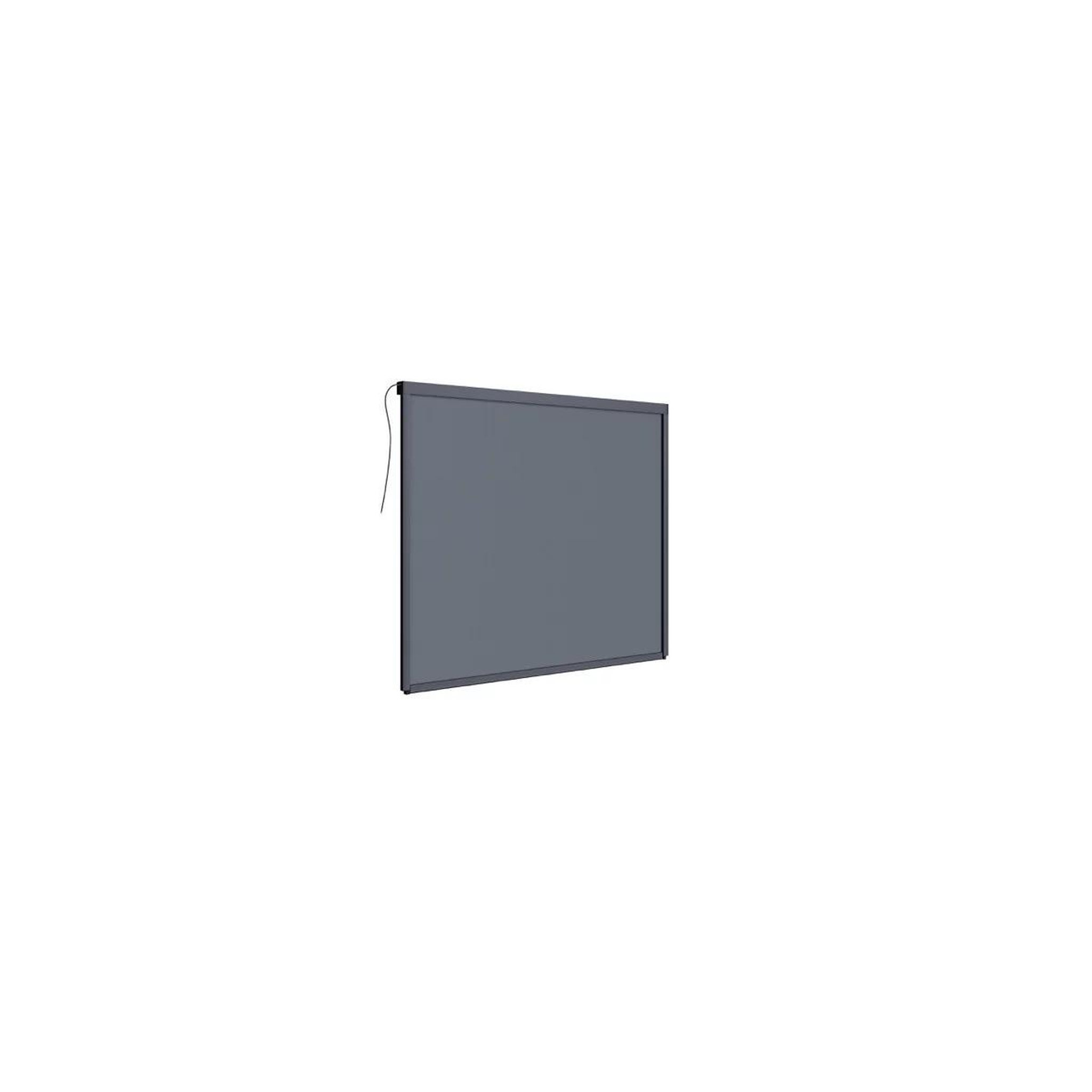 CENTRALE BRICO Store vertical motorisé pergola 279 cm aluminium textilène - gris anthracite