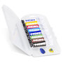 Voir la diapositive 1 : PRIMO 8 tubes de peinture gouache 12 ml