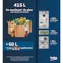 Voir la diapositive 4 : Beko Réfrigérateur combiné B3RCNE415HG