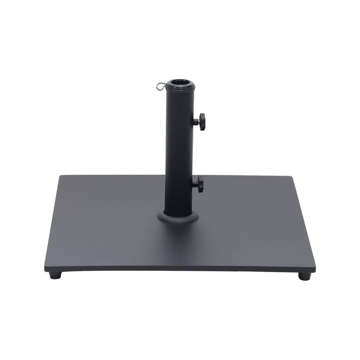 SWEEEK Pied carré en acier pour parasol à mât central - Terra