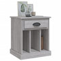 Voir la diapositive 4 : VIDAXL Table de chevet sonoma gris 43x36x50 cm