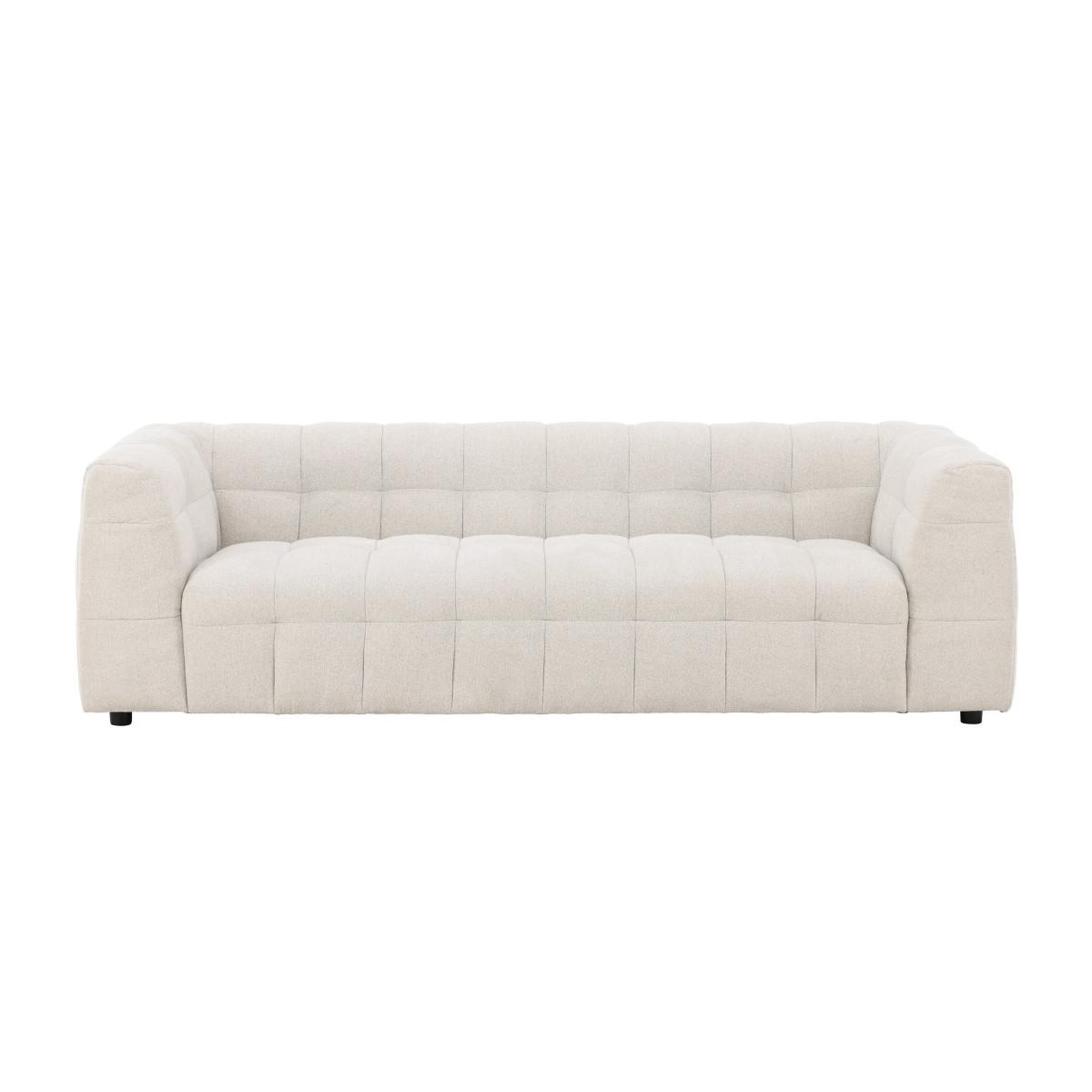 Voir la diapositive 4 : Paris Prix Canapé droit 3 places  malou  238cm beige
