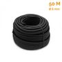 Voir la diapositive 2 : LINXOR Bobine, rouleau de tendeur élastique - 50 mètres x 6 mm - Noir