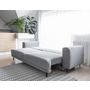 Voir la diapositive 3 : BEST MOBILIER Bucay - canapé 3 places - convertible avec coffre - en velours