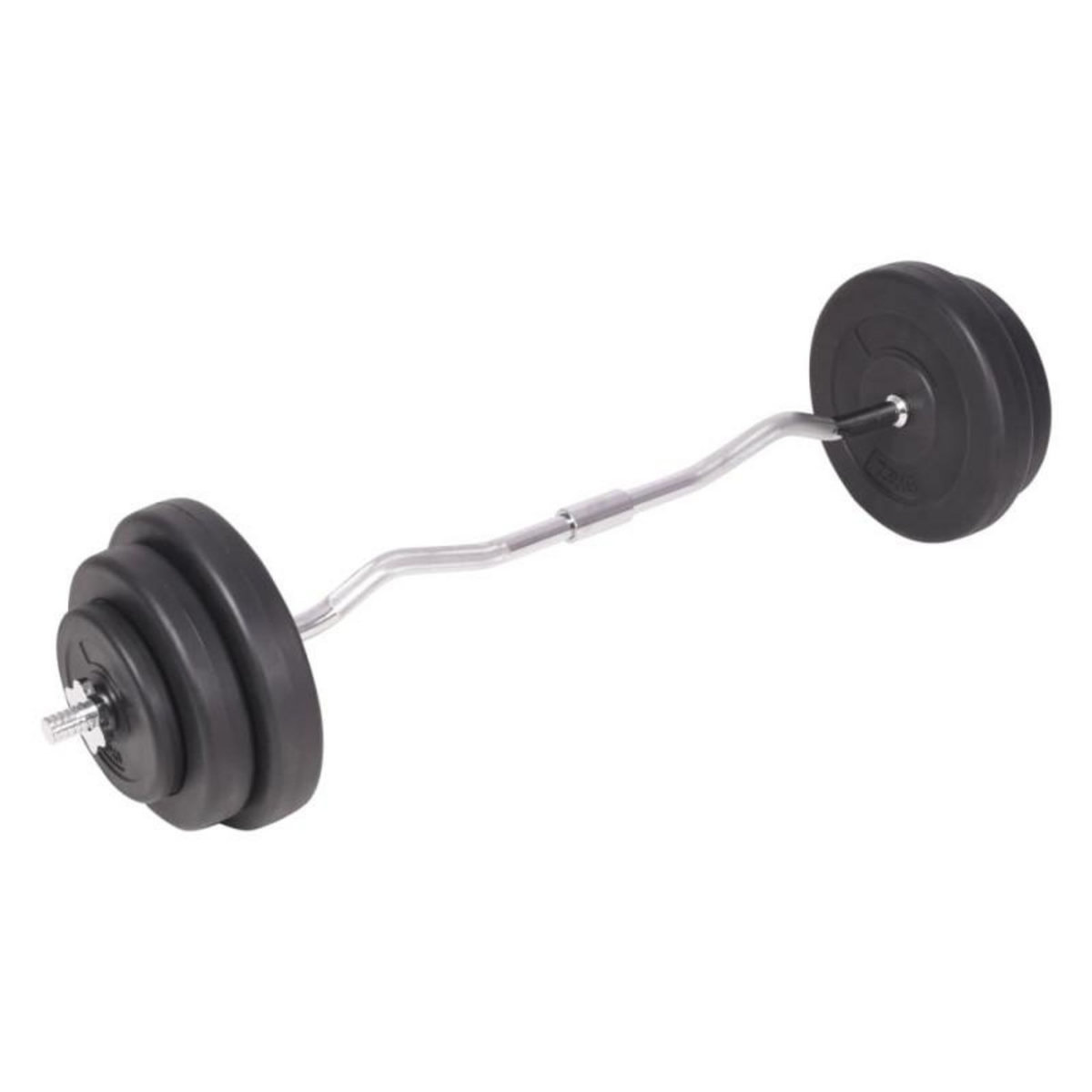 VIDAXL Ensemble d haltères et barres d haltères 120 kg
