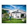 Voir la diapositive 2 : Leifheit LEIFHEIT 82100 Sechoir parapluie LinoProtect 400, etendoir parapluie avec toit etanche, sechoir jardin inclus douille de sol