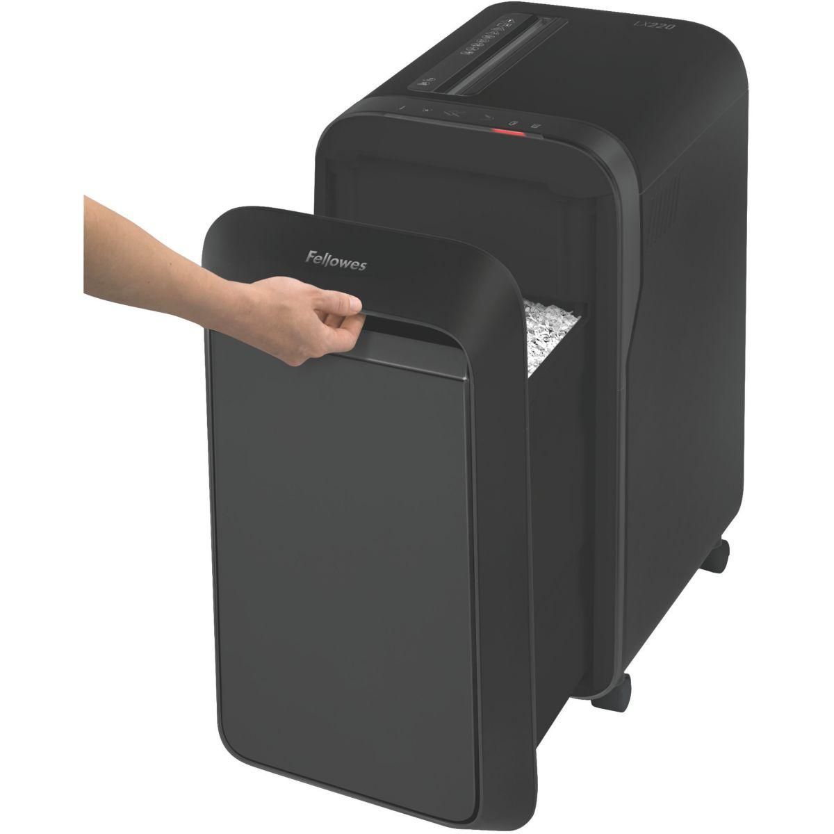 Fellowes Destructeur MICROSHRED LX220 NOIR