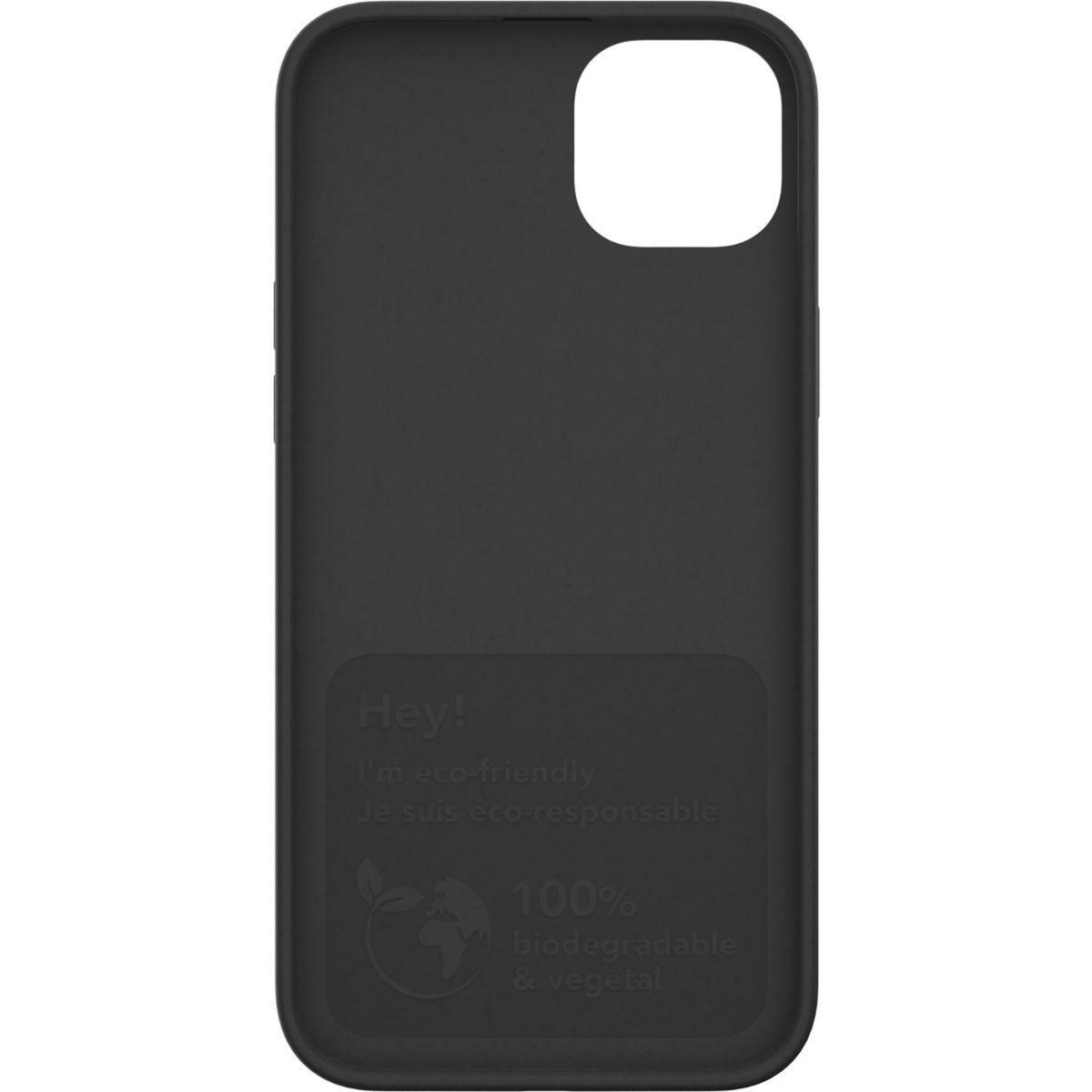 JUST GREEN Coque iPhone 14 Plus Bio noir