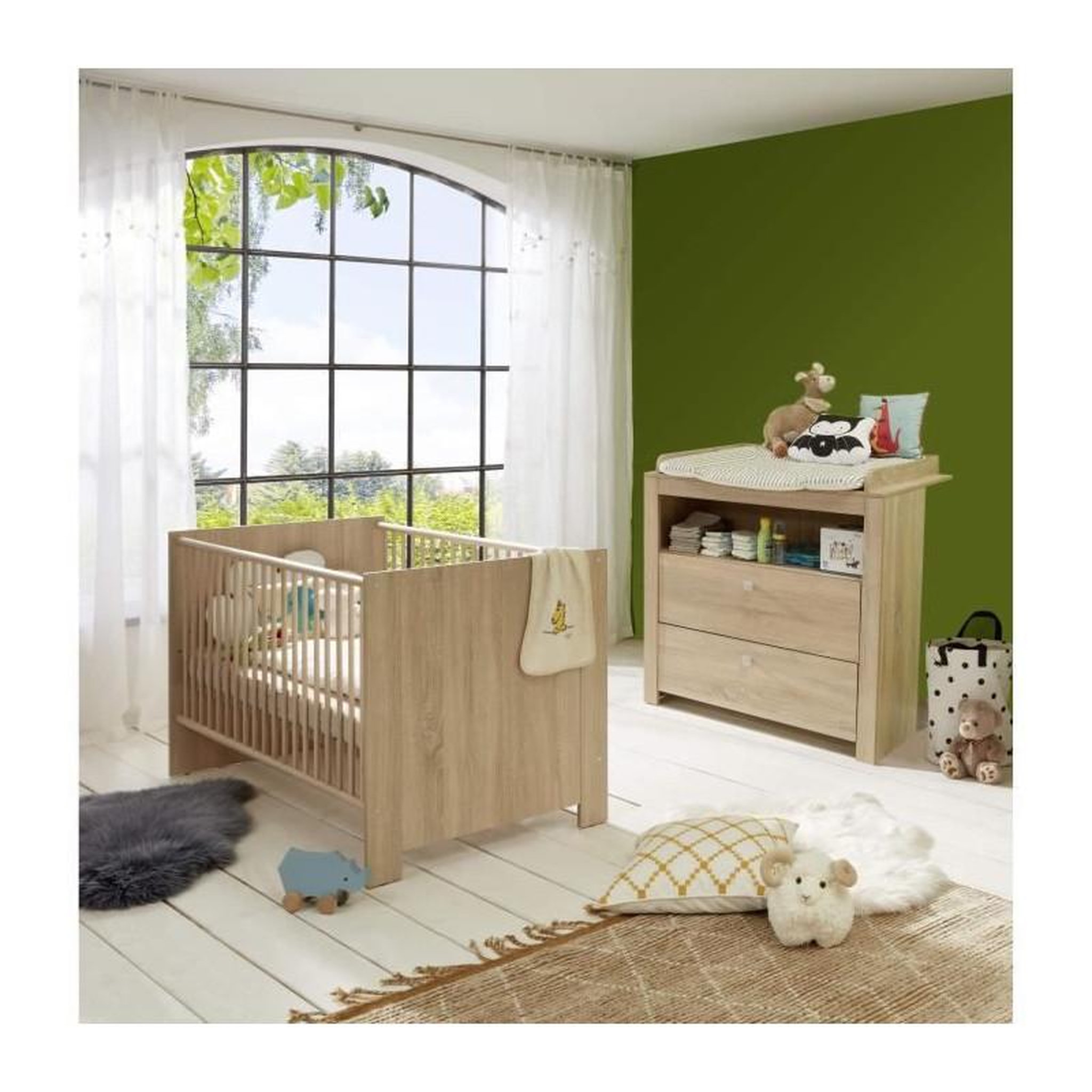 TREND TEAM TREND TEAM OLIVIA Sonoma Chambre bebe duo