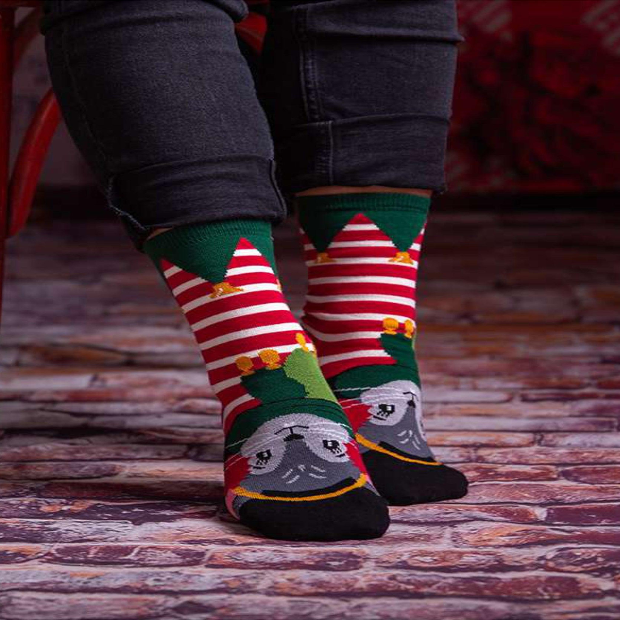 Voir la diapositive 3 : PIRIN HILL Chaussettes en bambou souris