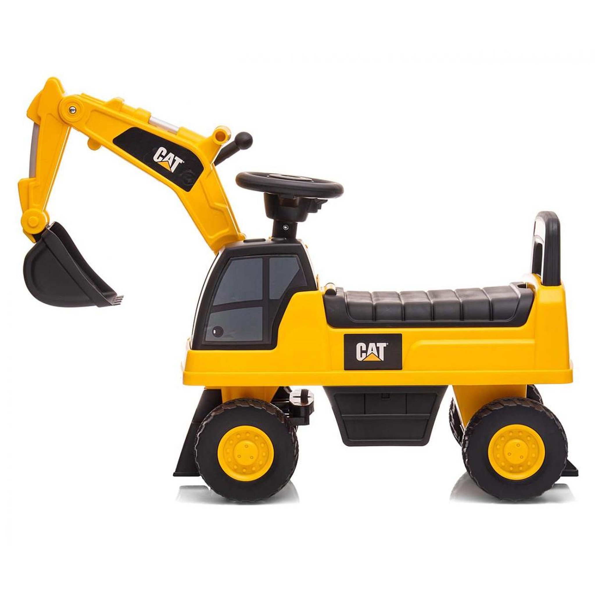 Voir la diapositive 3 : MILLY MALLY Excavatrice Jaune CAT pour Enfants - Véhicule de Jeu Éducatif