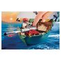 Voir la diapositive 4 : PLAYMOBIL 70151 - Pirates - Chaloupe des pirates avec moteur submers