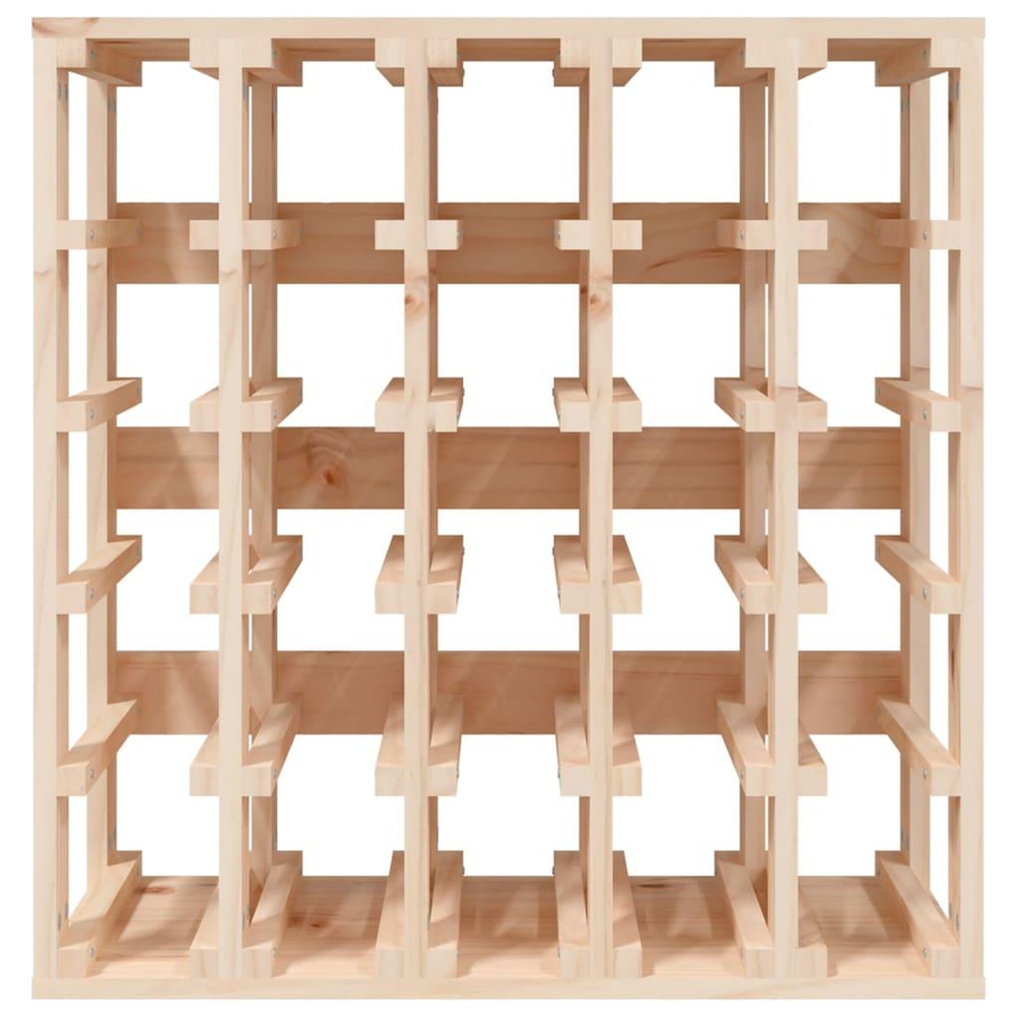 Voir la diapositive 5 : VIDAXL Casier a vin 58,5x33x60,5 cm Bois de pin massif