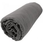Home collection Drap housse 100% gaze de coton. Coloris disponibles : Rouge, Jaune, Gris