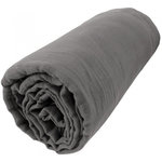 Home collection Drap housse 100% gaze de coton. Coloris disponibles : Rouge, Jaune, Gris