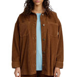 O'NEILL Chemise  Femme O'Neill Cord. Coloris disponibles : Marron