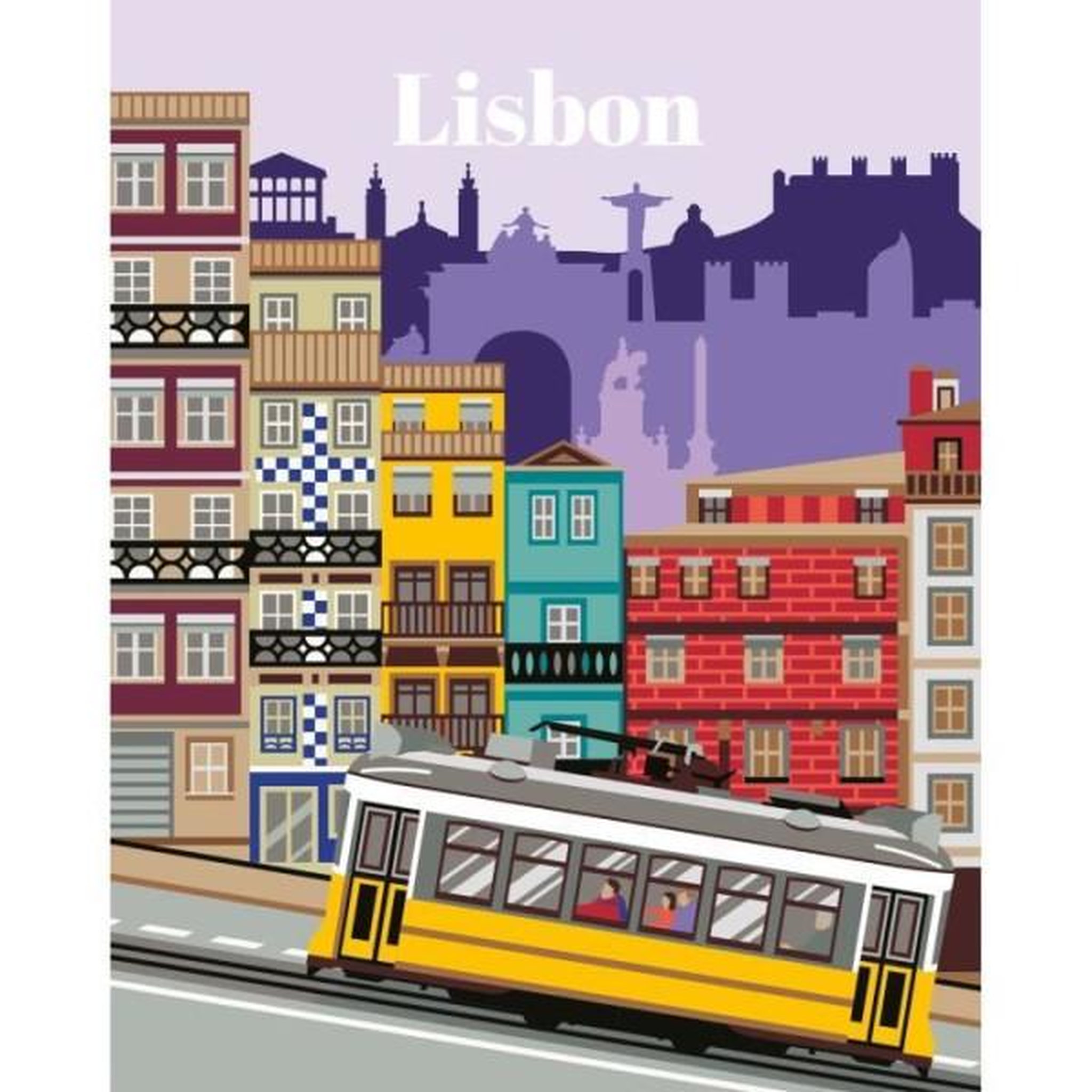 Voir la diapositive 3 : RAVENSBURGER Creart 24x30 cm lisbon, activité détente et créative, 25522, ravensburger