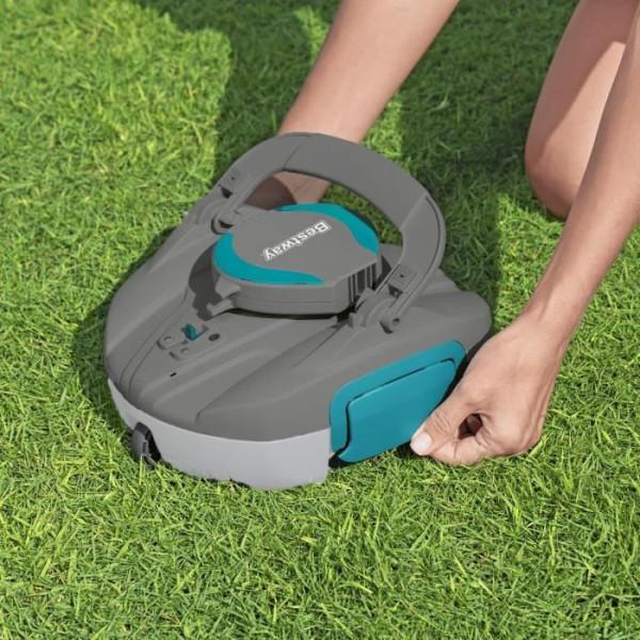 Voir la diapositive 2 : BESTWAY Robot piscine - Bestway - Agate - Rechargeable et autonome - 15m²