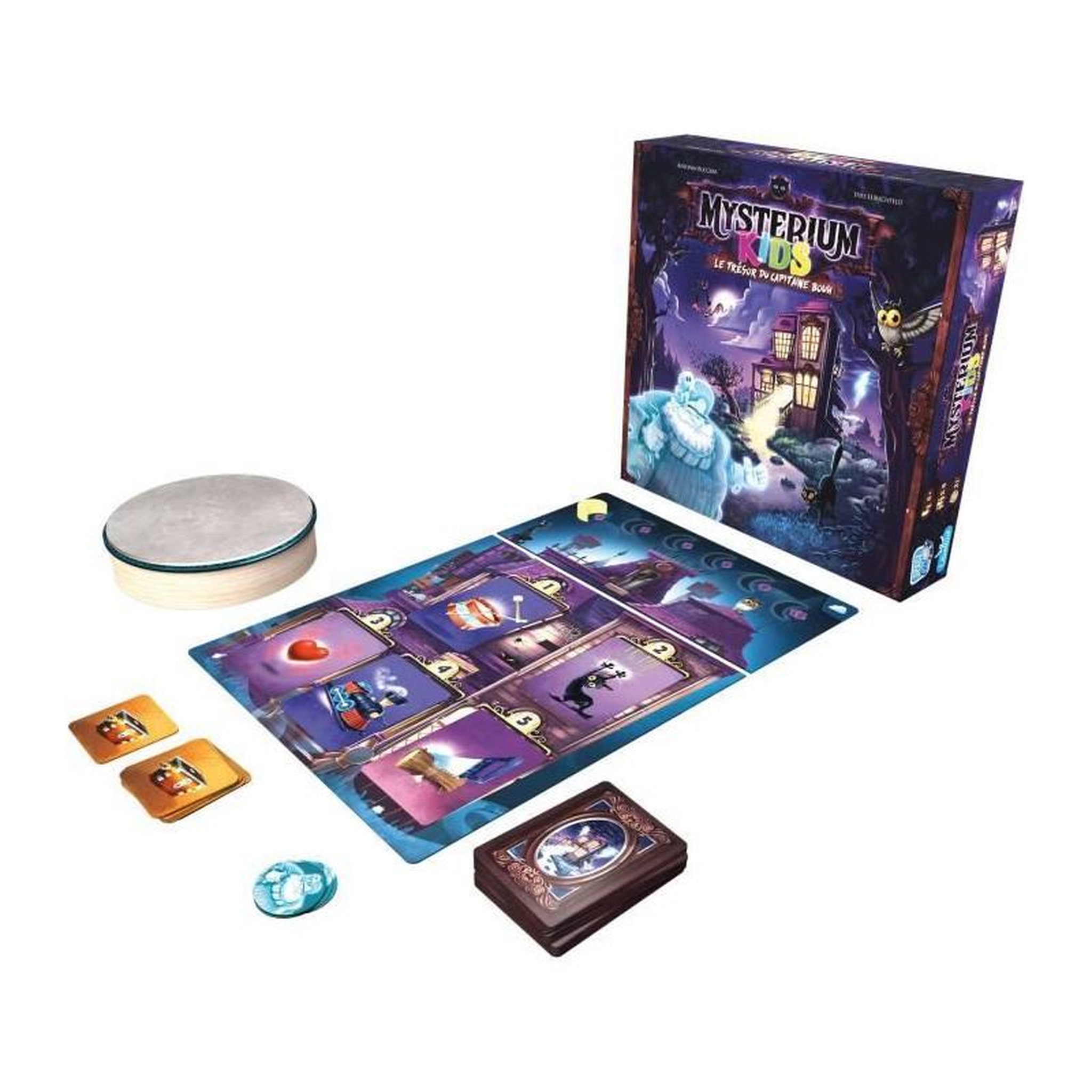 Voir la diapositive 4 : Asmodee Mysterium Kids Capitaine Bouh - Asmodee - Jeu de société