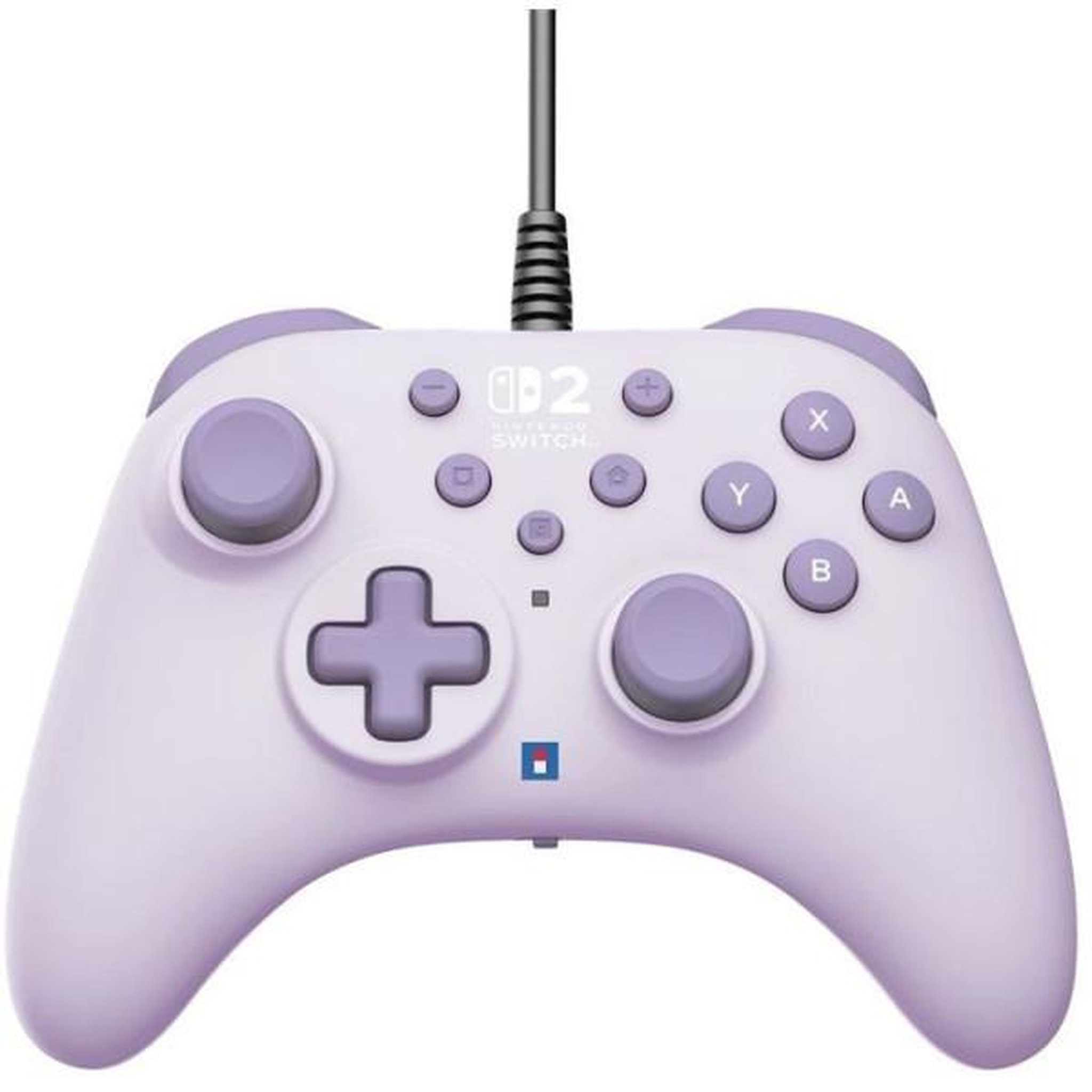 HORI Manette de jeu - nintendo switch et switch 2 - filaire - lavande - horipad turbo - boutons arriere programmables - hori