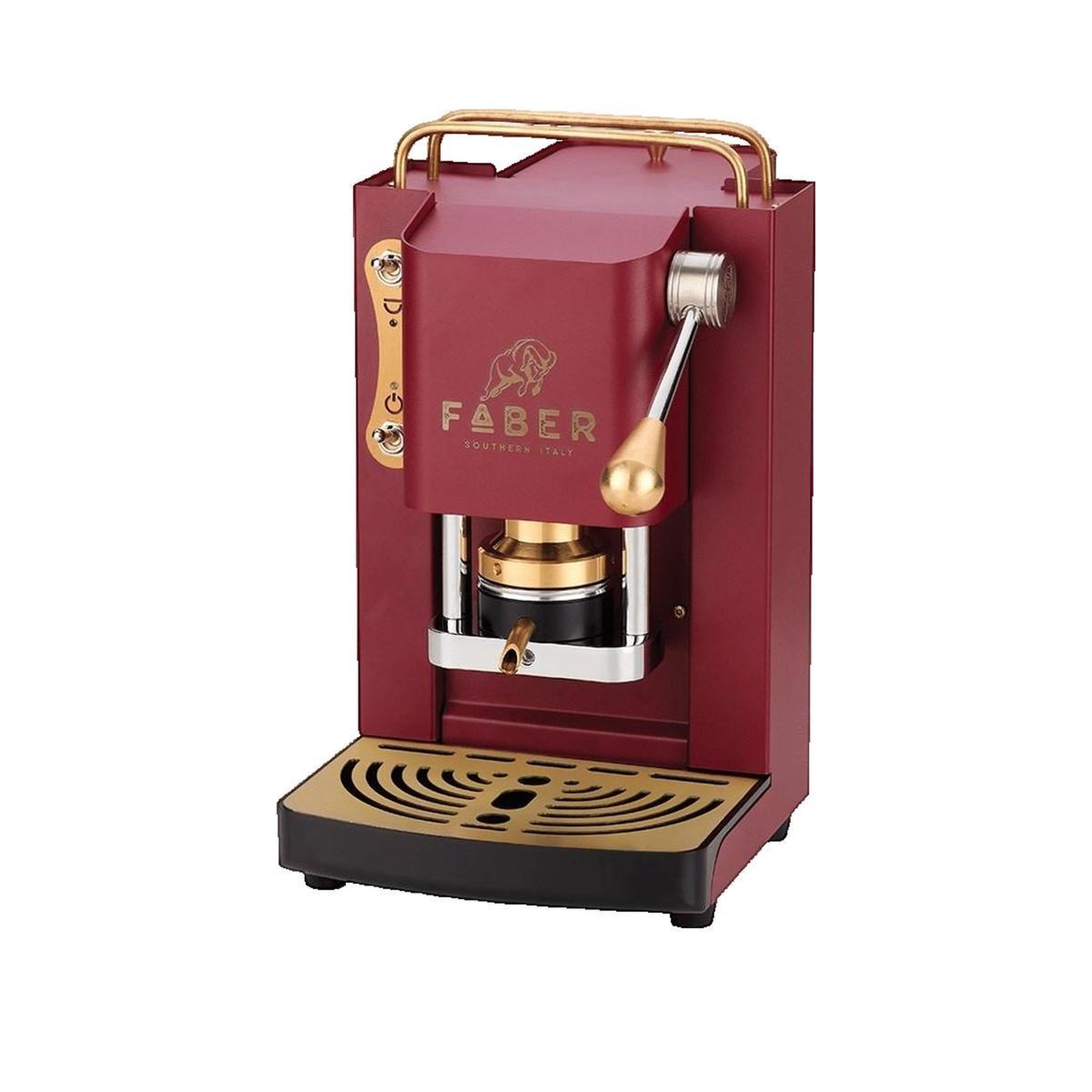 Voir la diapositive 2 : faber Machine à café Faber Italia 8059513691412 rouge cerise