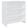 Voir la diapositive 2 : VIDAXL Buffet Blanc 70x40,5x75 cm Bois d'ingenierie