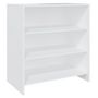 Voir la diapositive 2 : VIDAXL Buffet Blanc 70x40,5x75 cm Bois d'ingenierie