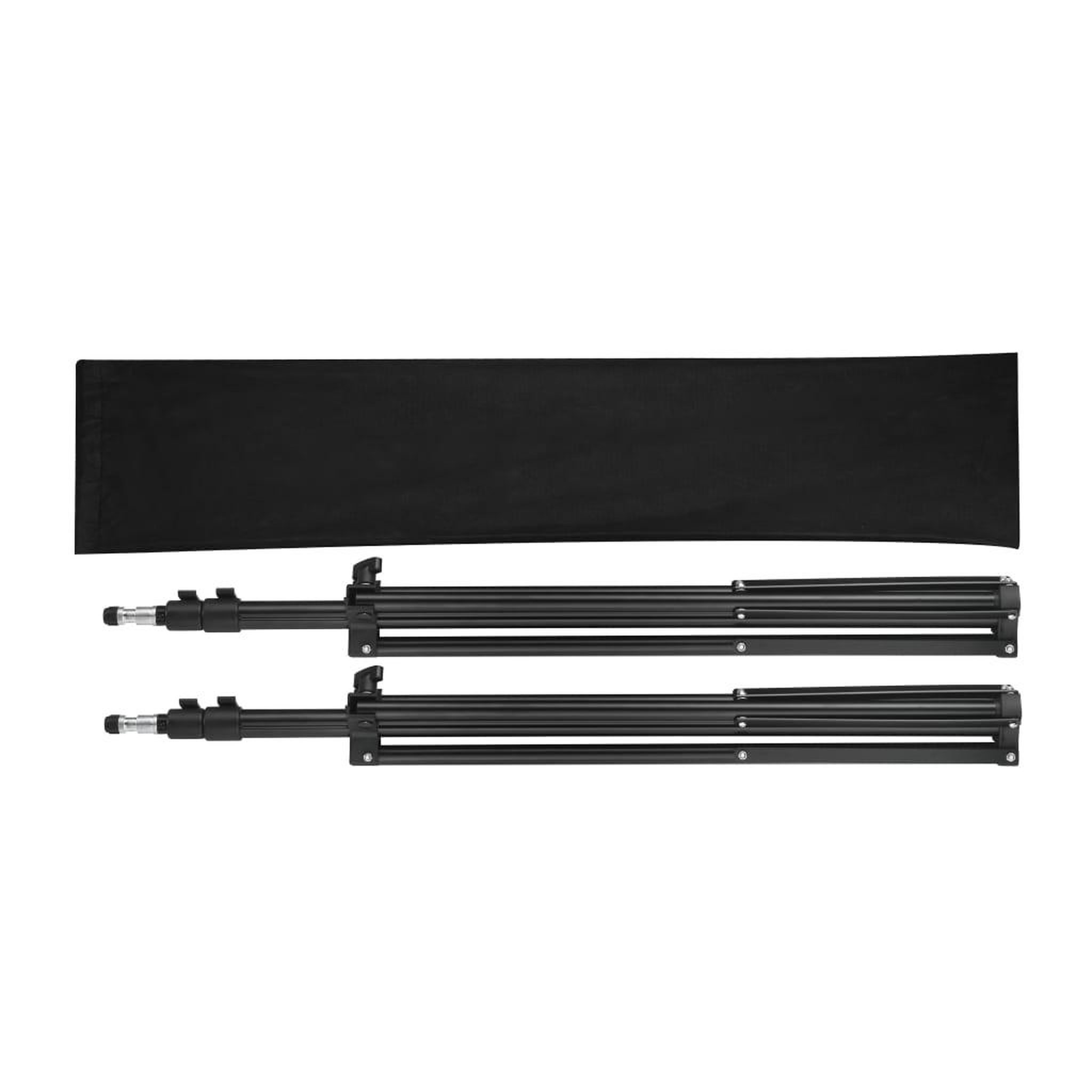 Voir la diapositive 2 : VIDAXL Supports de lumiere 2 pcs Hauteur 78-210 cm