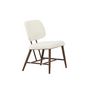 Voir la diapositive 4 : Paris Prix Fauteuil Design Bouclette  Midland  84cm Blanc