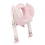 Voir la diapositive 2 : THERMOBABY THERMOBABY Reducteur de wc kiddyloo - Rose poudré