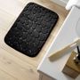 Voir la diapositive 3 : Paris Prix Tapis de Bain  Ricochet  50x80cm Noir