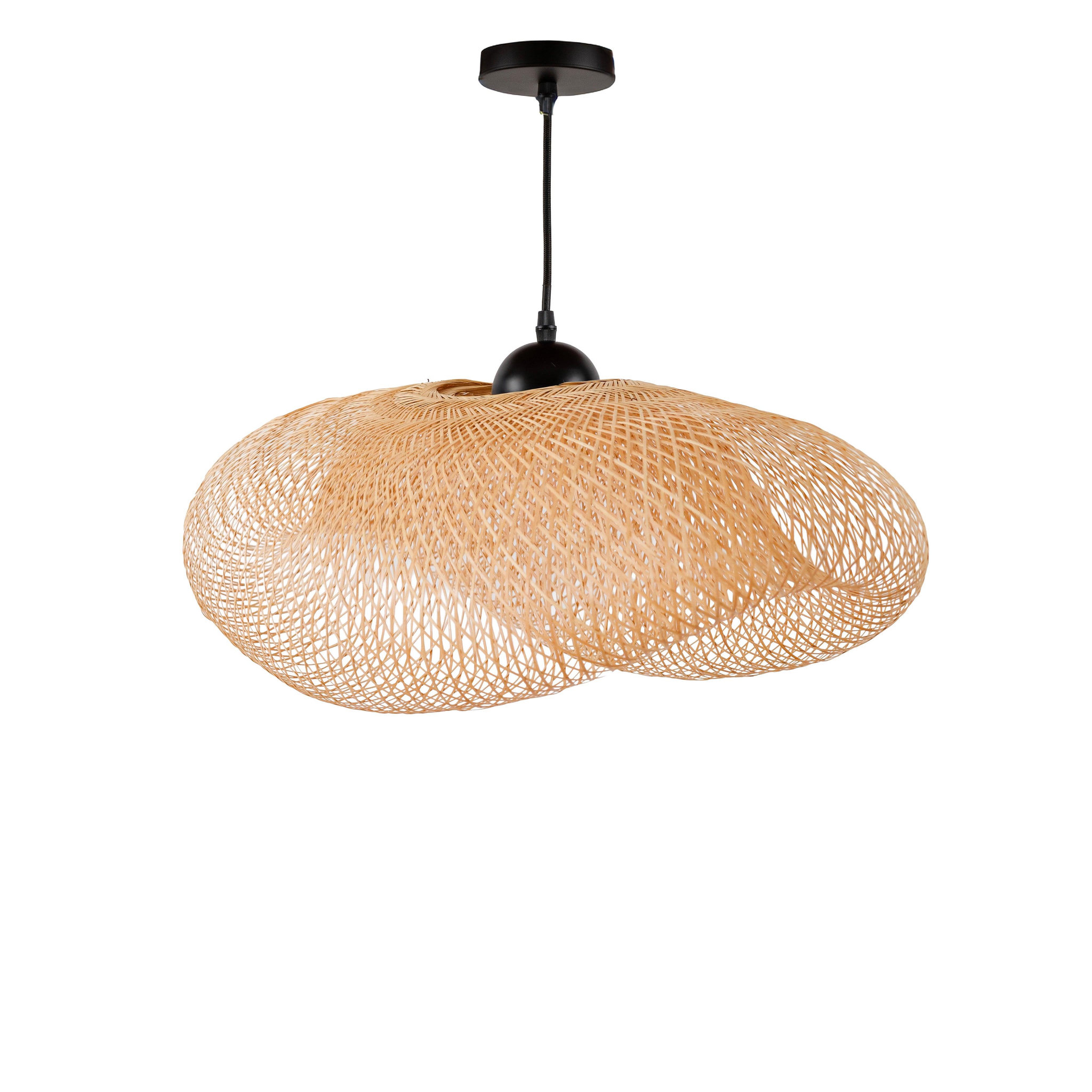 MAISON PAVANE Suspension en bambou naturel d88 cm-anya