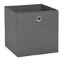 Voir la diapositive 2 : VIDAXL Boîtes de rangement 4 pcs Tissu intisse 28x28x28 cm Gris