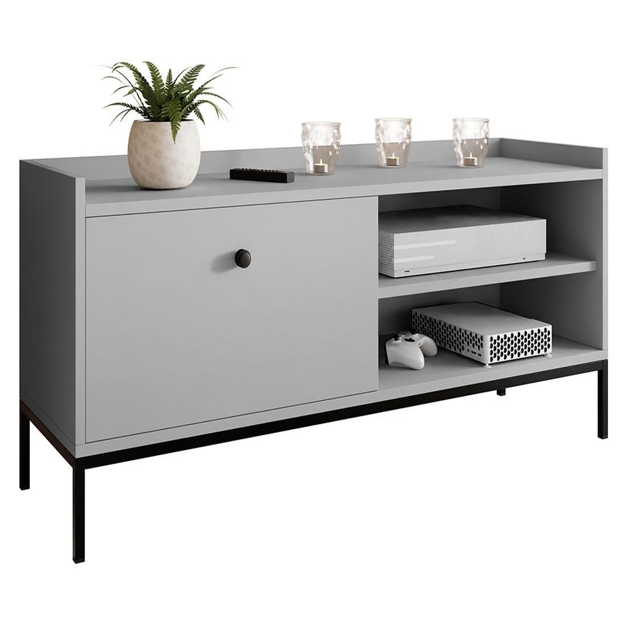 Voir la diapositive 2 : BEST MOBILIER Filipo - meuble tv - 140 cm